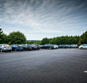 A great find from the green ride gloucester team, showing an area of free parking in stroud town cente