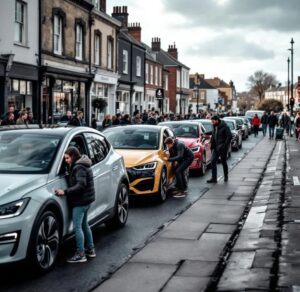 green ride gloucester's electric fleet that showcases green rides taxi stroud